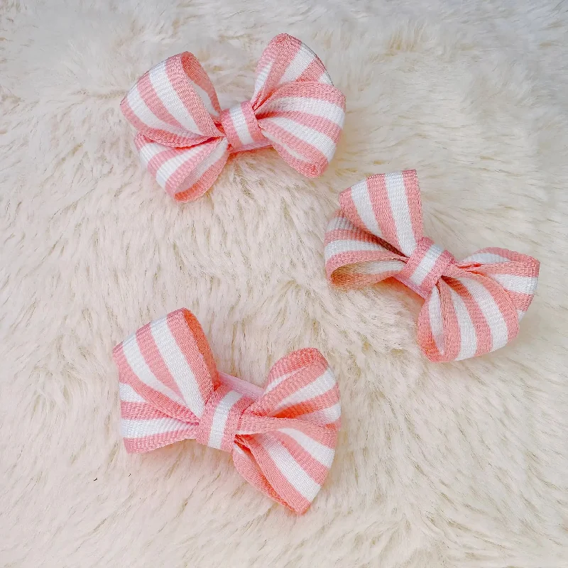 unique flower hairpins for creative updos -Baby Chic: Cute Bow Hair Accessory - Bow Hair clips - Baby hair clips - for girl