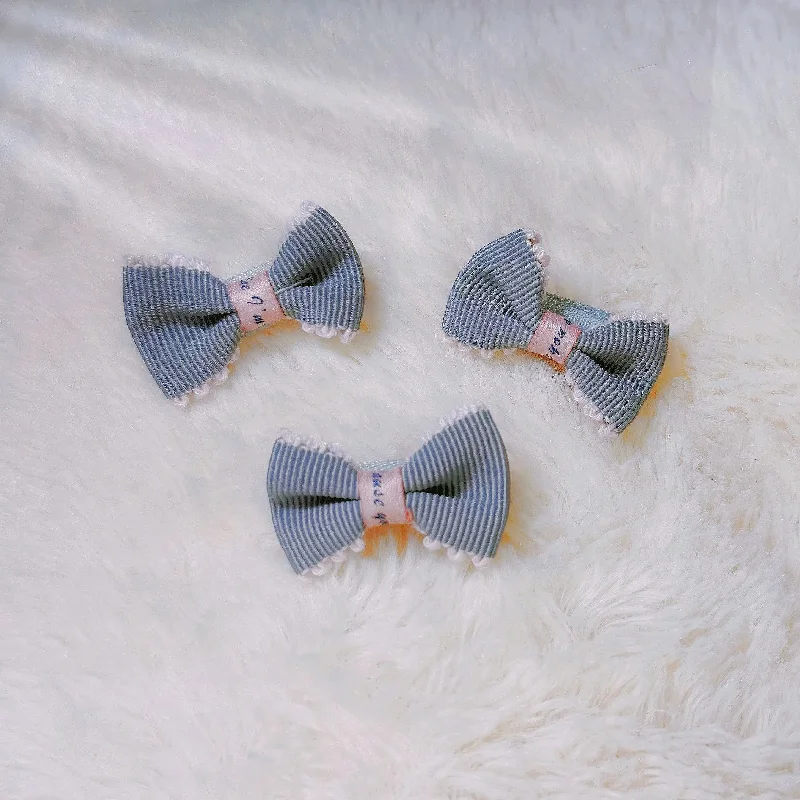 soft velvet hair accessories for a cozy feel -Baby Cute Bow Hair Accessory