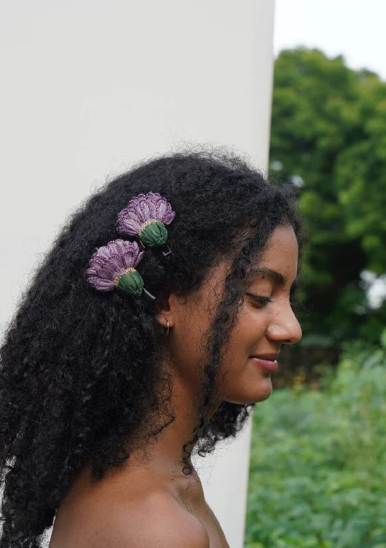 colorful scrunchies for vibrant hair -Murraya Floral Clips