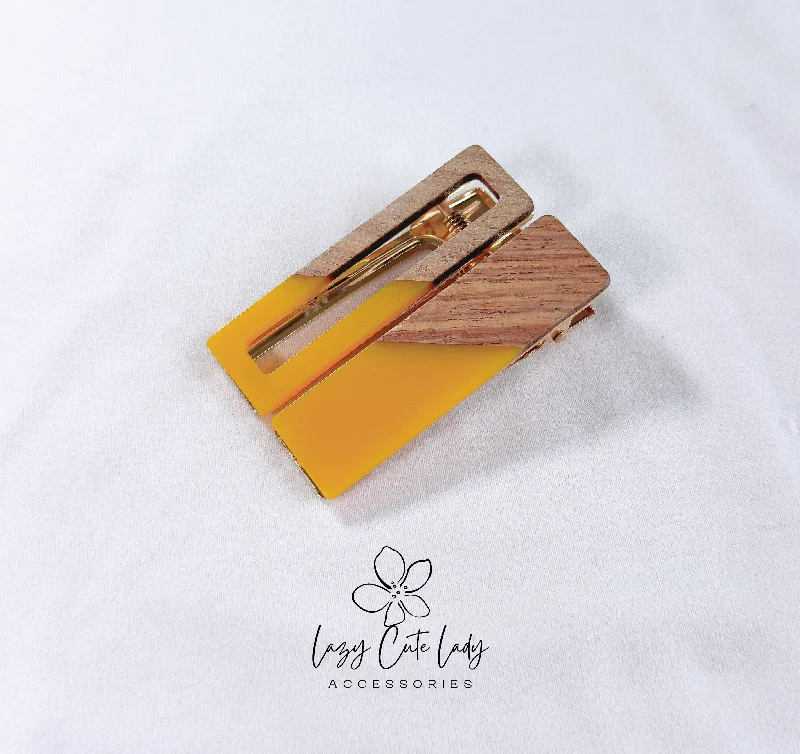 Rectangular Honey Yellow