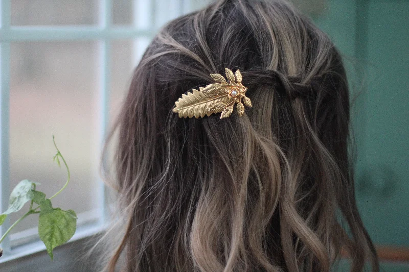 casual hair accessories for everyday hairstyles -Preorder* Summer Rose Barrette