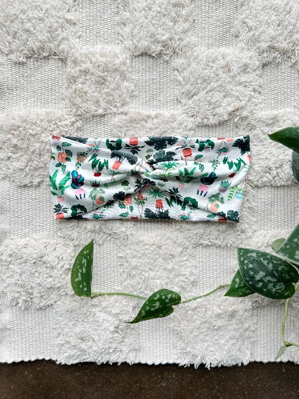 oversized hair clips for voluminous hair -Twistband™ - Plant Lover