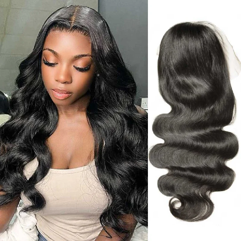 trendy bob wigs for chic looks -10A Brazilian Air Cap Easy Go Glueless Wig Body Wave 13x4 Lace Frontal Wig 4x4 5x5 Lace Closure Wig Wear Go Transparent Lace Wigs