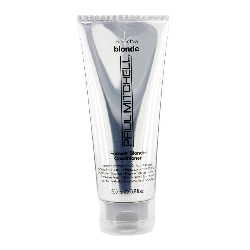 hair care routine for soft hair-Paul Mitchell Forever Blonde Conditioner (Intense Hydration - KerActive Repair)  200ml/6.8oz