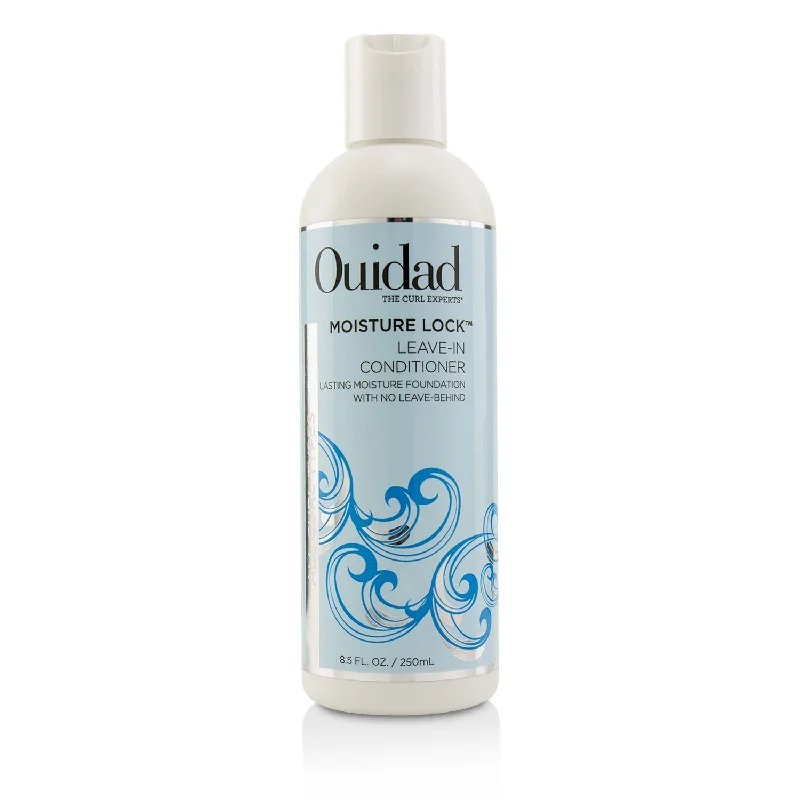 moisturizing hair mask for dry hair-Ouidad Moisture Lock Leave-In Conditioner (All Curl Types)  250ml/8.5oz