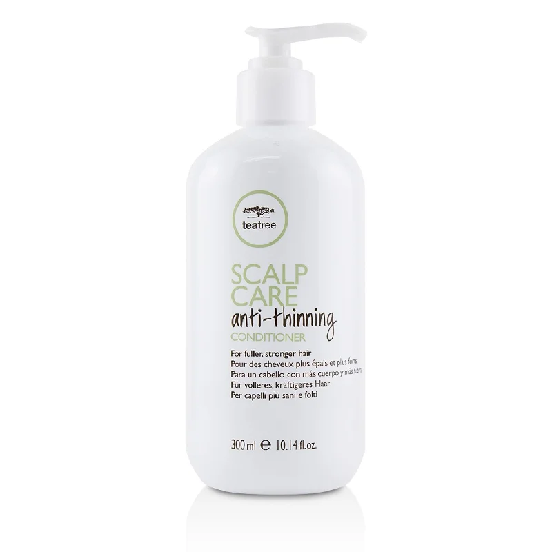 deep conditioning shampoo for curly hair-Paul Mitchell Tea Tree Scalp Care Anti-Thinning Conditioner (For Fuller, Stronger Hair)  300ml/10.14oz