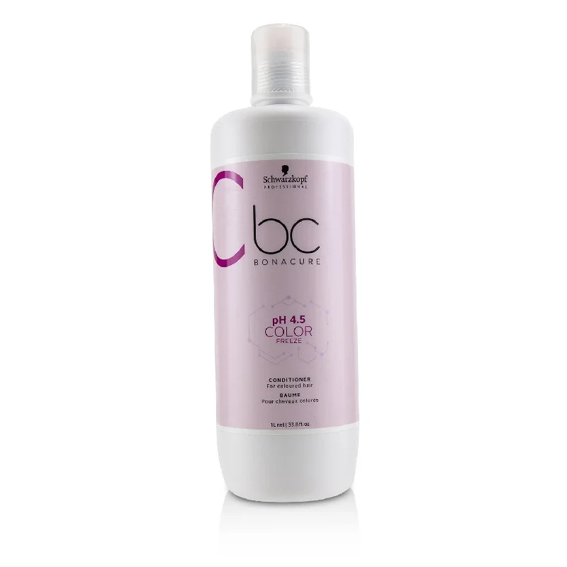 nourishing shampoo for fine hair-Schwarzkopf BC Bonacure pH 4.5 Color Freeze Conditioner (For Coloured Hair)  1000ml/33.8oz