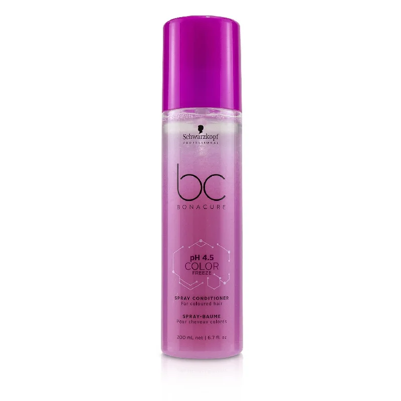 hair care products for weak, brittle hair-Schwarzkopf BC Bonacure pH 4.5 Color Freeze Spray Conditioner (For Coloured Hair)  200ml/6.7oz