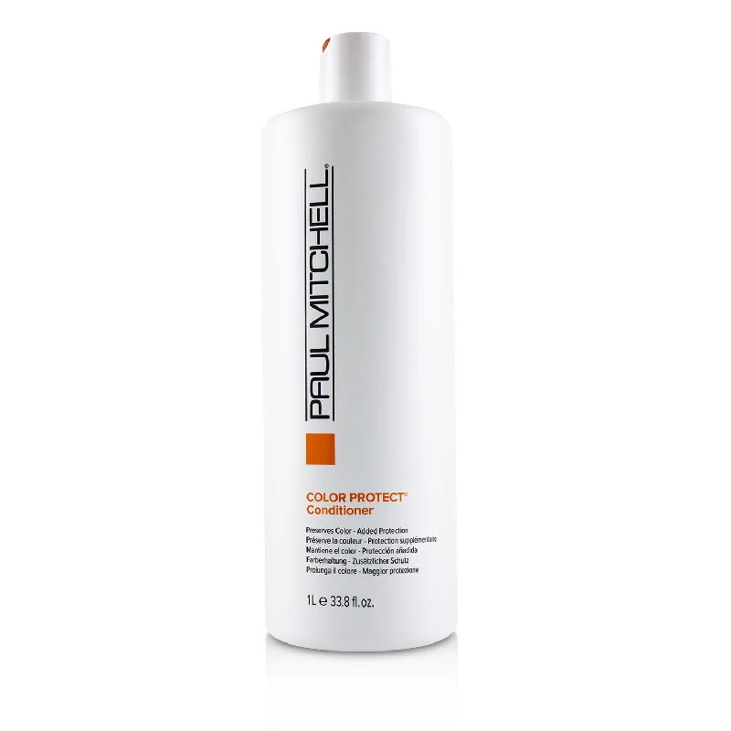 best natural oils for hair shine-Paul Mitchell Color Protect Conditioner (Preserves Color - Added Protection)  1000ml/33.8oz