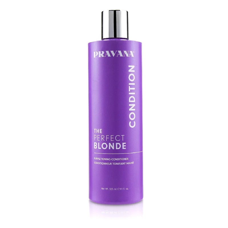 best thickening conditioner for fine hair-Pravana The Perfect Blonde Purple Toning Conditioner  325ml/11oz