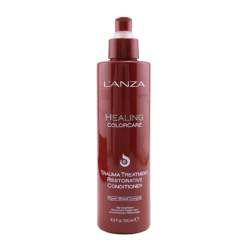 leave-in conditioner for wavy hair-Lanza Healing Colorcare Trauma Treatment Restorative Conditioner  200ml/6.8oz