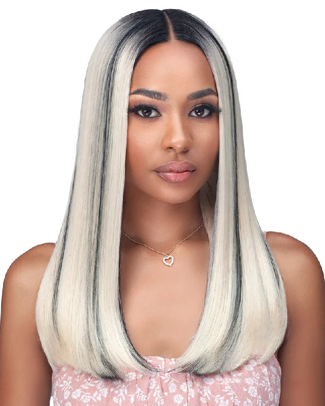 Allison | Lace Part Human Hair Blend Wig by Bobbi Boss