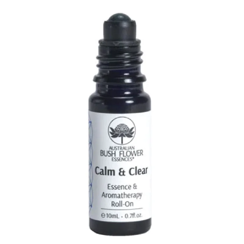 Australian Bush Flower Essences Calm & Clear Essence & Aromatherapy Roll-On