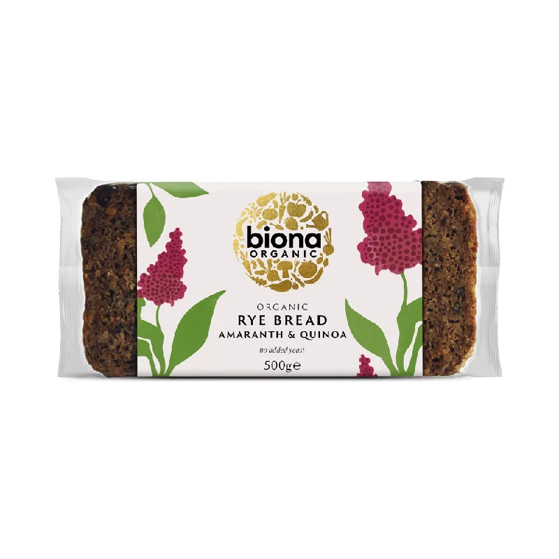 Biona Organic Rye Bread with Amaranth & Quinoa