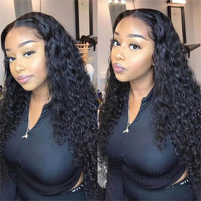 Water Wave Lace Front Wigs Human Hair HD 13x6 Full Glueless Lace Frontal Wigs Human Hair Wigs for Women