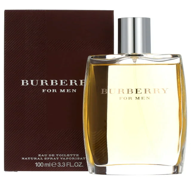 BURBERRY Men's Classic Eau de Toilette, 3.3 Fl Oz