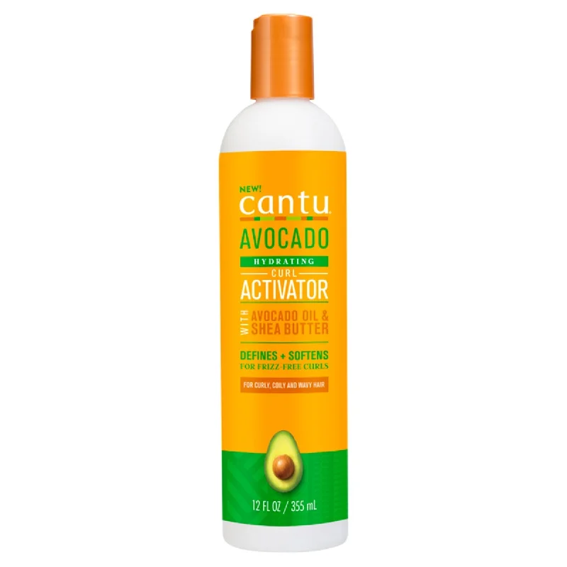 shampoo for dry hair and split ends-Cantu Avocado Curl Activator Cream