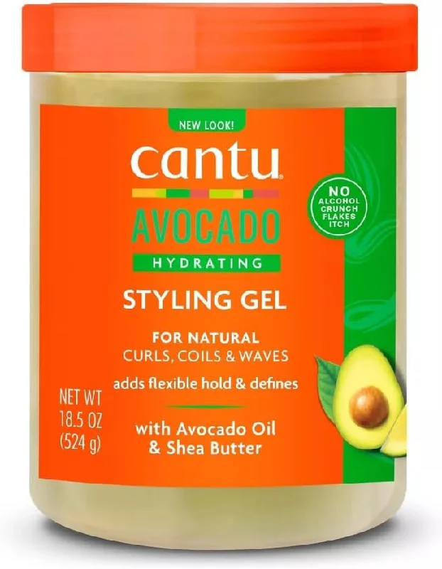 essential oils for hair growth-Cantu Avocado Styling Gel