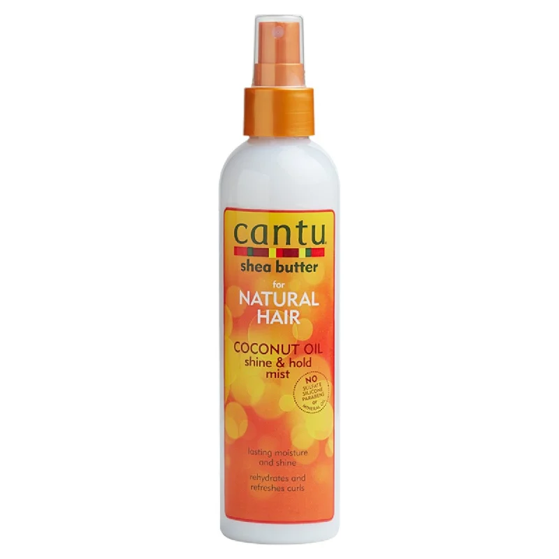 treatment for dry ends and frizz-Cantu Coconut Oil Shine & Hold Mist