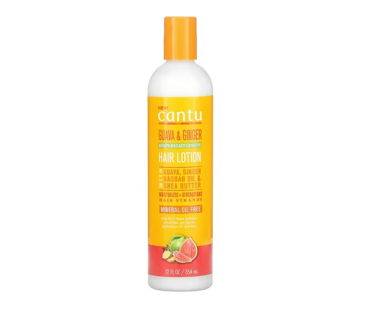 shampoo for dry hair and split ends-Cantu Guava & Ginger Baobab Oil Daily Hair Lotion