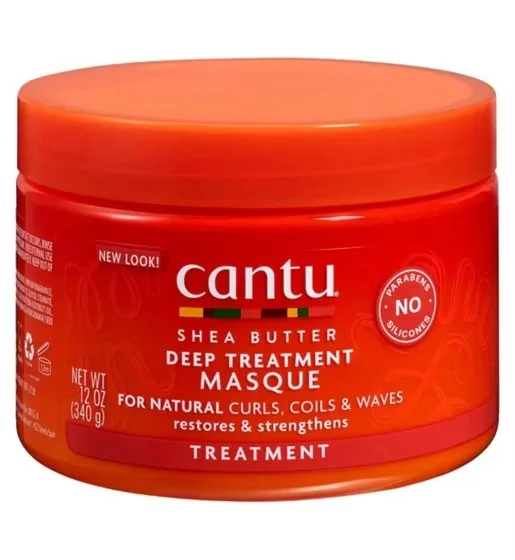 best leave-in treatment for curly hair-Cantu Intensive Repair Deep Treatment Masque