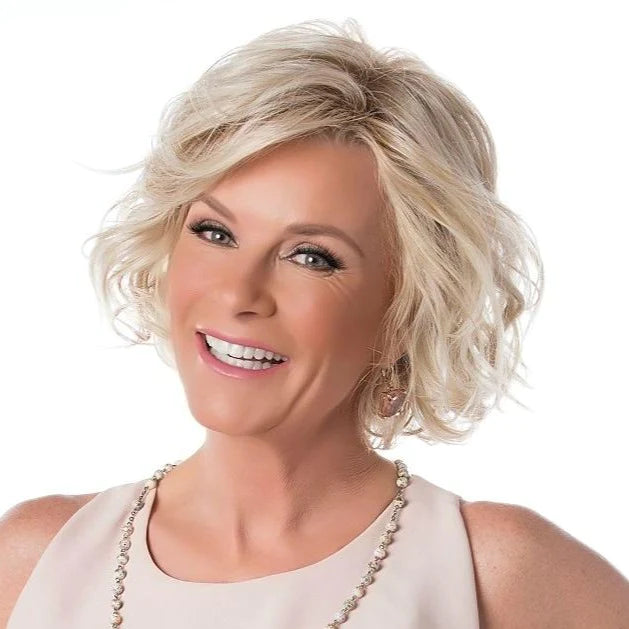 trendy short hair wigs for women -Casually Chic Wig by Toni Brattin