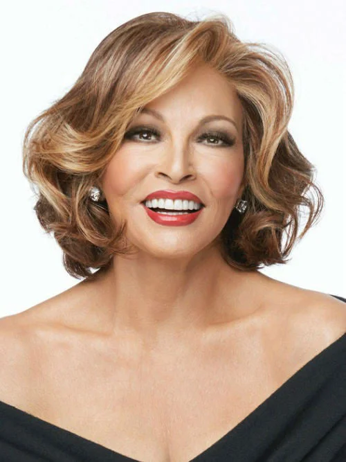 Crowd Pleaser Synthetic Wig by Raquel Welch | Mid-Length, Wavy | Lace Front | Mono Part | Basic Cap