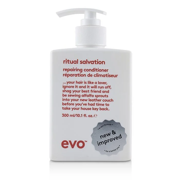 nourishing hair care routine for men-Evo Ritual Salvation Repairing Conditioner 300ml/10.1oz