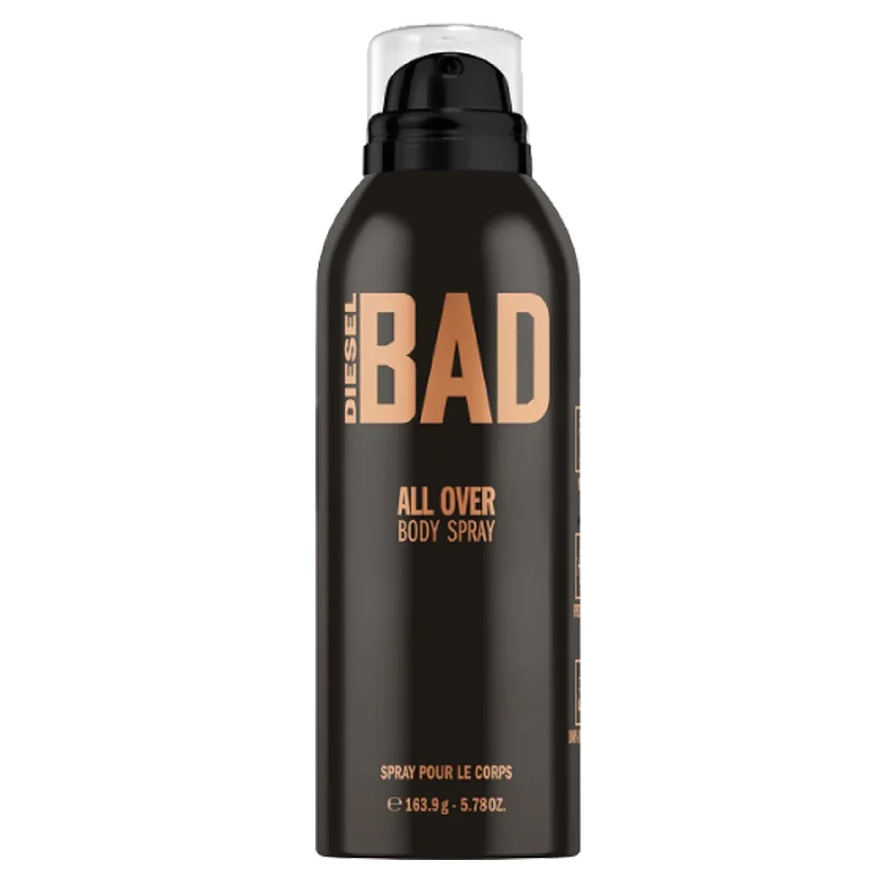 Diesel Bad All Over Body Spray 5.78 OZ