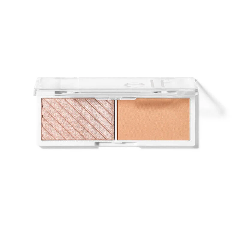 e.l.f. Bite-Size Face Duo Highlighter Bronzer & Blush Palette Choose your Shade