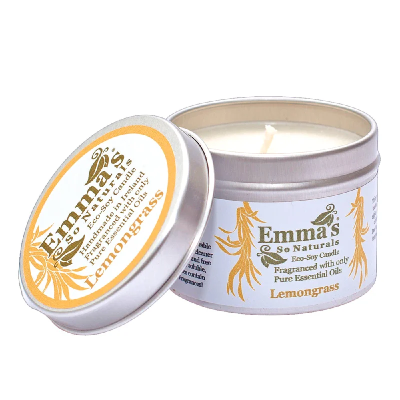 Emma's So Naturals Lemongrass Eco-Soy Tin Candle