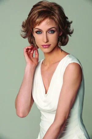 Everyday Elegant Synthetic Wig by Gabor | Short, Wavy | Mono Part | Basic Cap