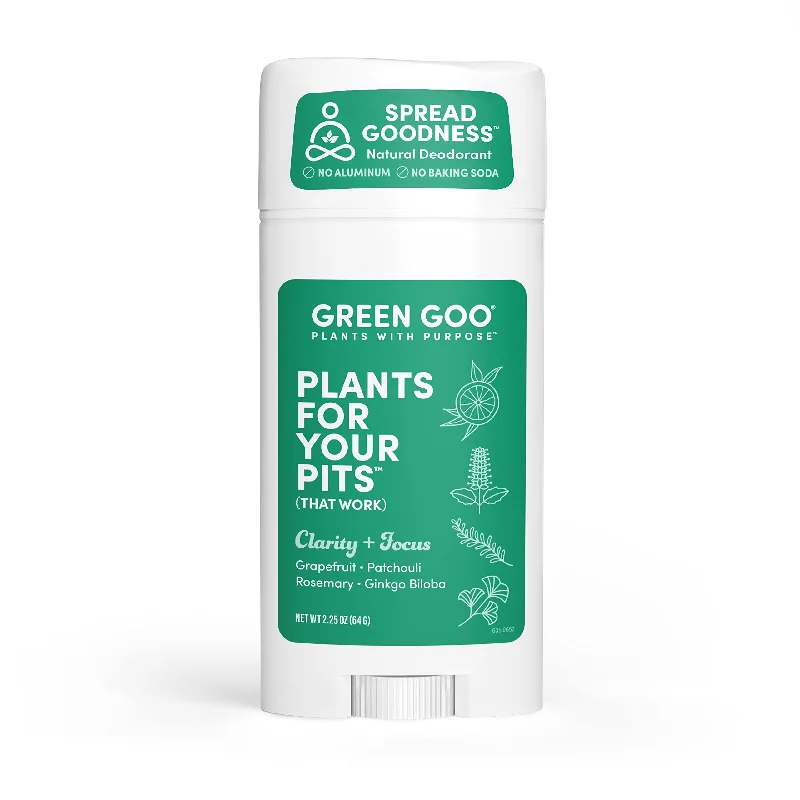 Green Goo Clarity Focus Hebral Deodorant 2.25 oz