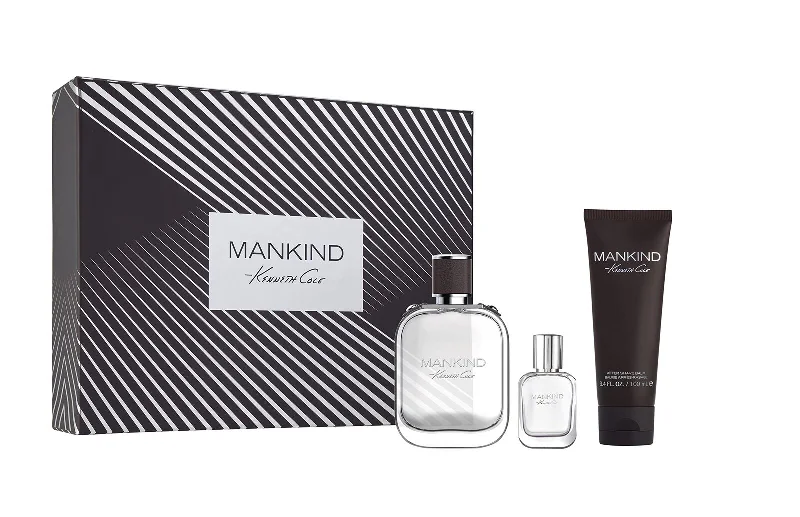 Kenneth Cole Mankind Gift Set for Men 3 Piece 3.4 oz EDT