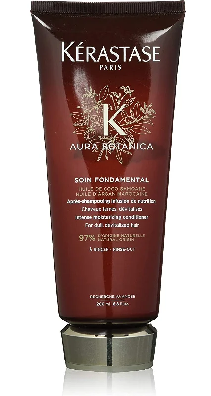 natural remedy for hair breakage-Kerastase Aura Botanica Soin Fondamenta Conditioner 6.8 oz