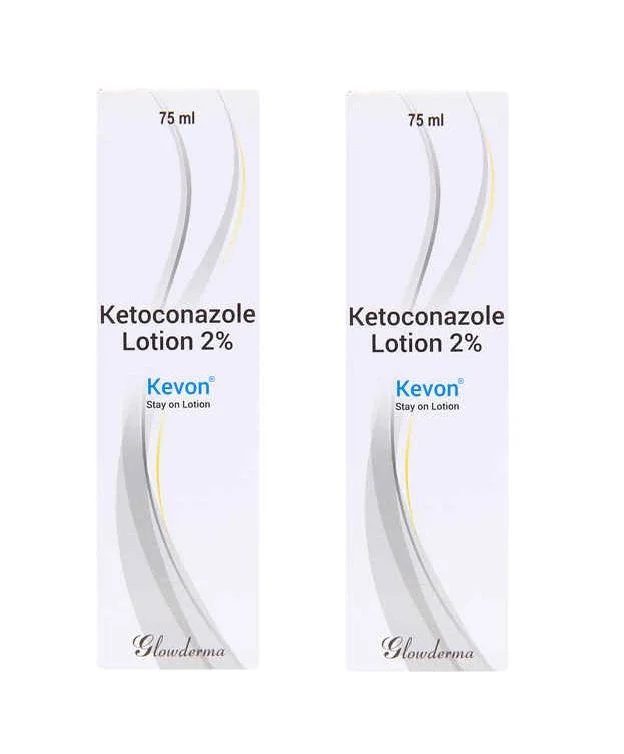 Kevon 2 % Lotion 75ml, pack of 2