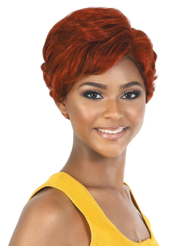 LDP-Curve5 | Lace Front & Lace Part Synthetic Wig by Motown Tress