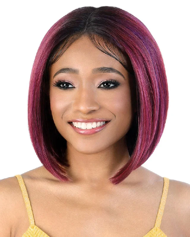 LDP-Onyx | Lace Front & Lace Part Synthetic Wig by Motown Tress