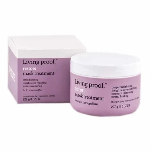 natural hair care routine for hair repair-Living Proof Restore Mask Treatment 8 OZ