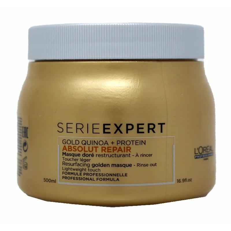 hydrating conditioner for dry scalp-L'oreal Absolut Repair Golden Instant Resurfacing Mask Lightweight 16.9 oz