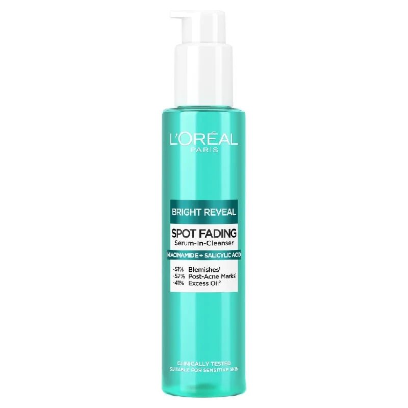 L'Oreal Bright Reveal Advanced Cleanser 150Ml New!