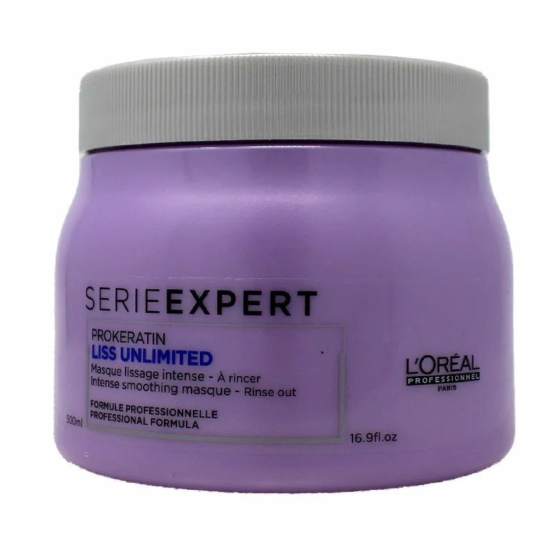 nourishing hair care for color-treated hair-L'Oreal Liss Unlimited Masque 16.9 fl. oz