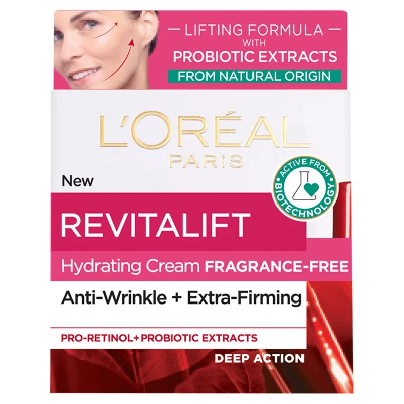 L'Oreal Revitalift Day Cream Fragrance Free 50ml