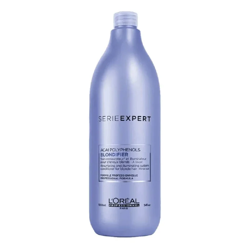 dry shampoo for oily scalp-L'Oreal Serie Expert Blondifier Conditioner 34 oz