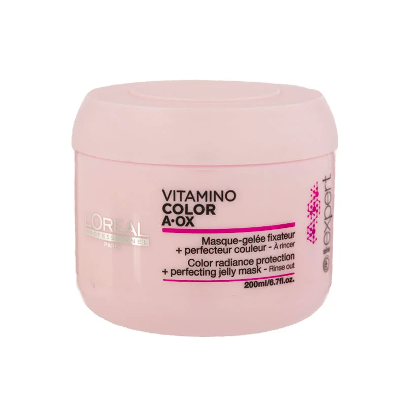 best leave-in treatment for curly hair-L'Oreal Serie Expert Vitamino Color A-Ox Masque 6.7 oz