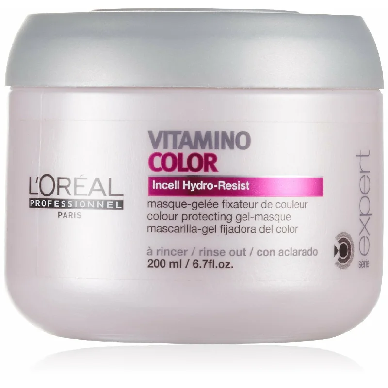 moisture repair hair care for dry scalp-L'oreal Vitamino Color Color Protecting Gel Masque 6.7oz