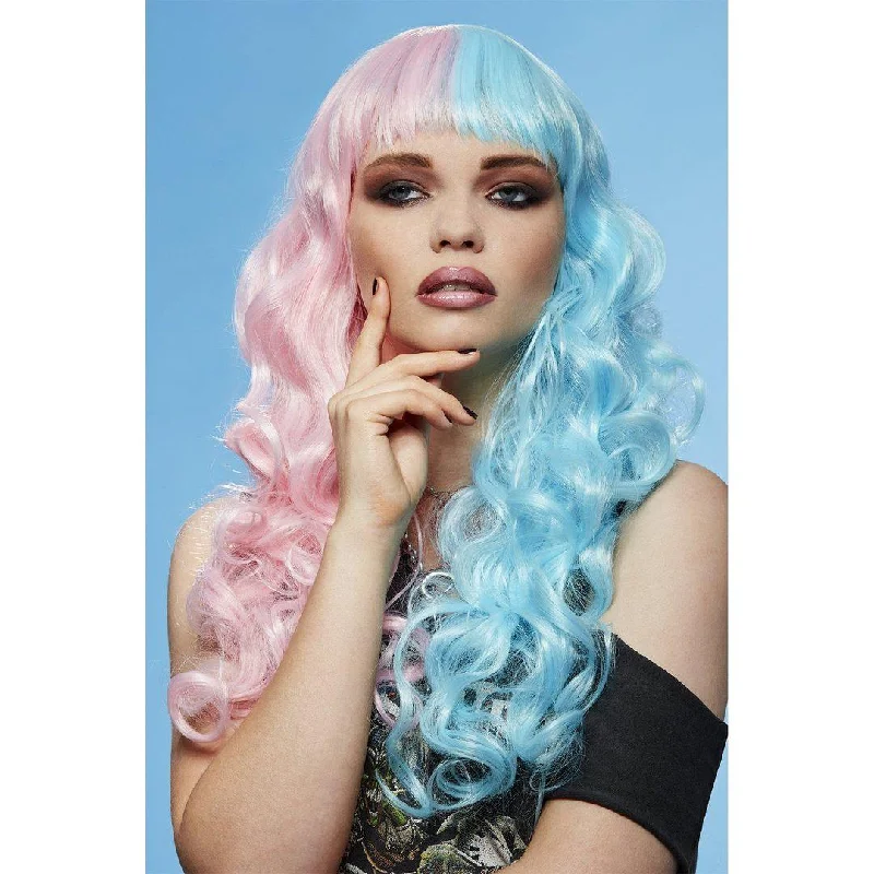 human hair wigs for colored hair look -Siren™ Wig - Cotton Candy Angel™