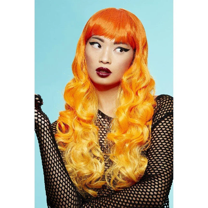 thick lace front wigs for fuller style -Siren™ Wig - Psychedelic Sunrise™