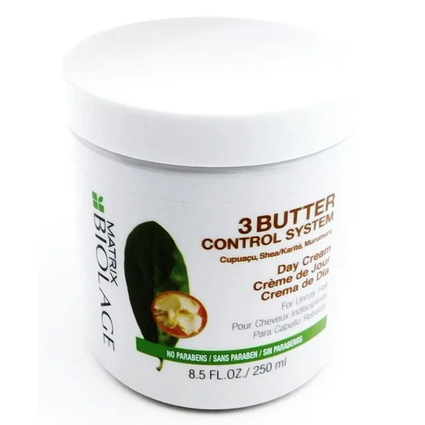 best organic oils for hair care-Matrix Biolage 3 Butter Control System Day Cream 8.5 oz