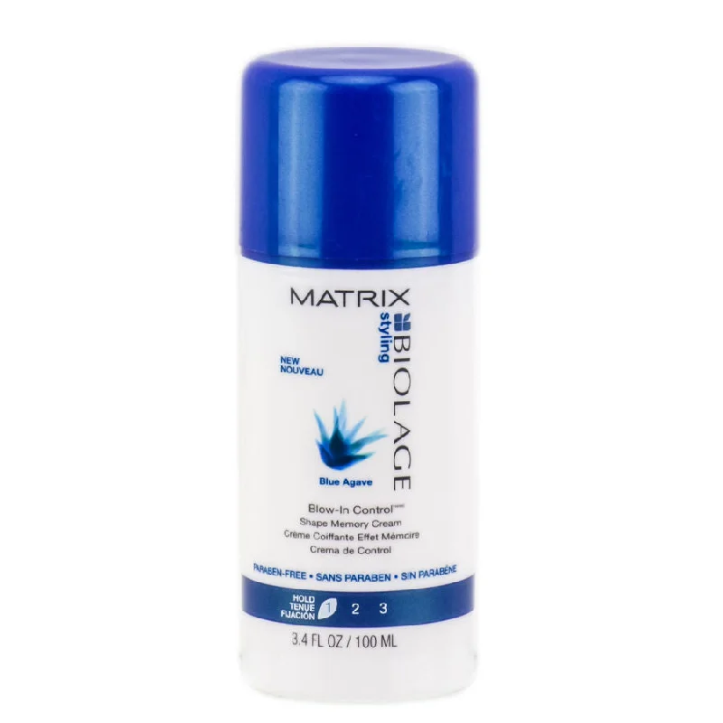 deep treatment for hair growth-Matrix Biolage Blue Agave Blown In Control Shape Memory Cream 3.4 oz